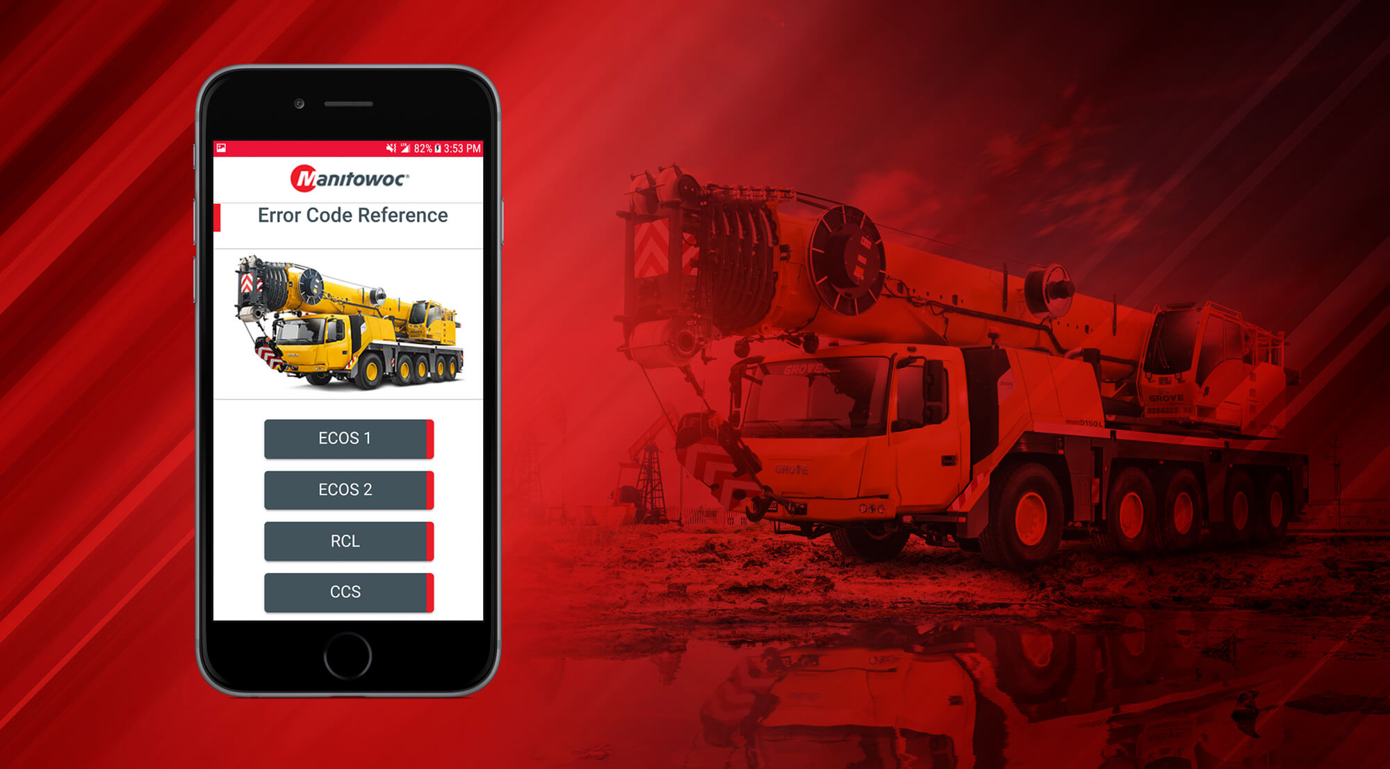 Manitowoc releases free diagnostic mobile app to increase crane uptime for customers