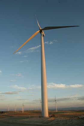 Wind turbine -- Wyoming expansion project