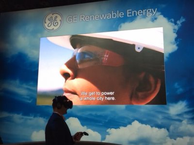 GE Renewable Energy virtual reality