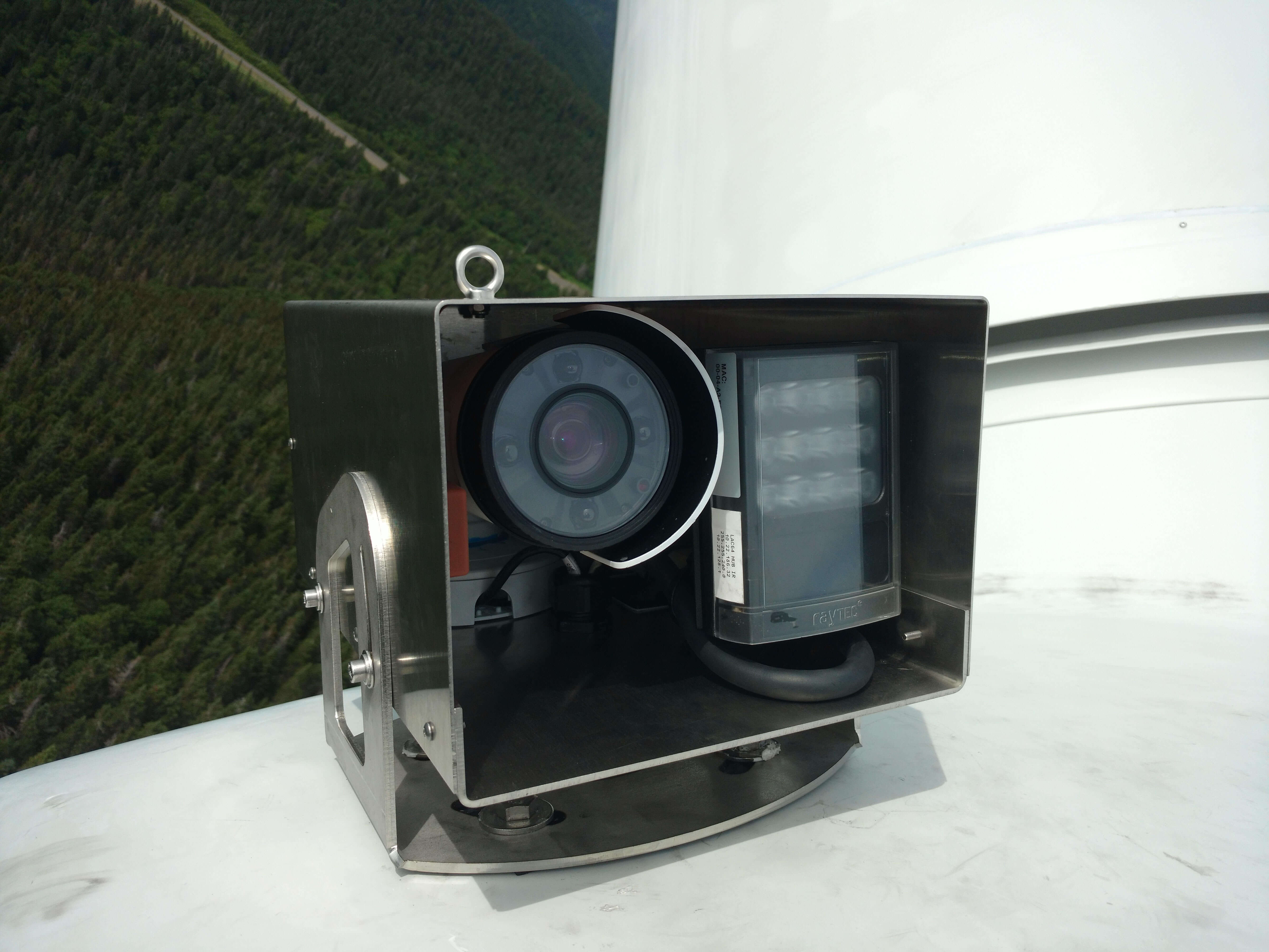 Key Nergica’s mounted cameras are a heated ice shield, remote access, and night vision.