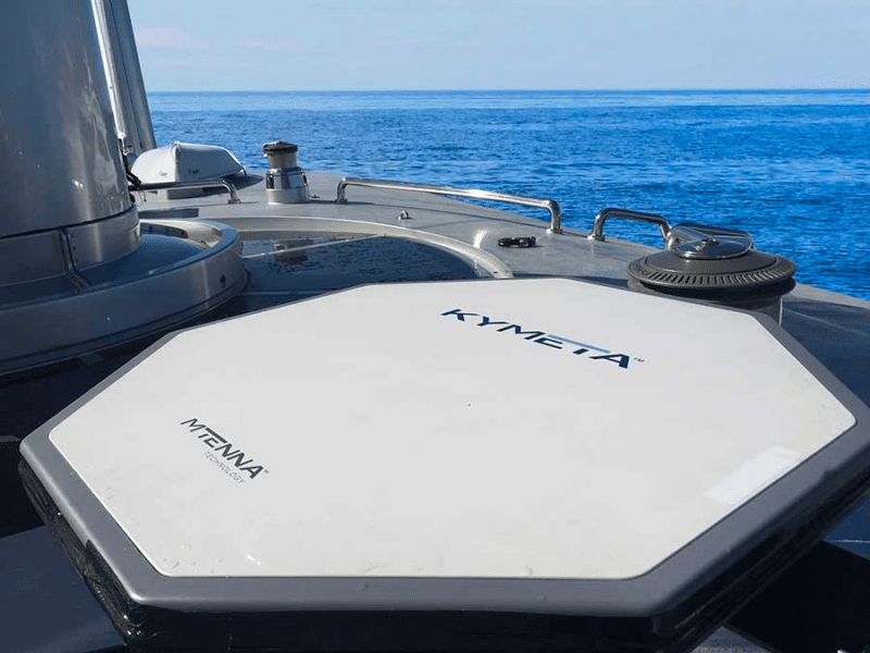 Kymeta’s flat-panel satellite antenna has solved some of the satellite industry’s longest standing technical challenges: the need for lightweight, slim, reliable communication systems that work in remote locations — such as offshore wind sites.