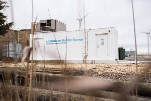 Johnson Controls battery storage allows for integration with building systems and uses adaptive algorithms that provide for flexible and customized applications such as peak shaving, frequency regulation, demand management and integration with renewables.