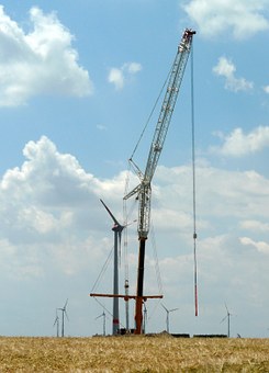 Wind-turbine construction