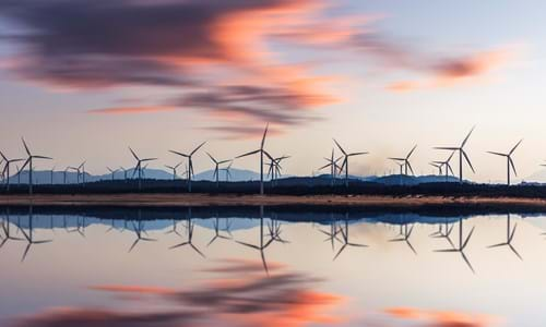 wind turbines