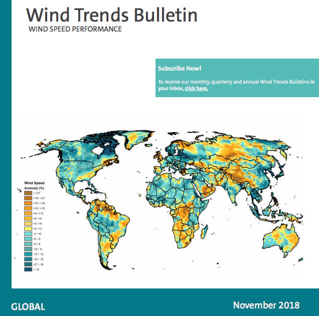 Wind Trends Buletin November -- cover