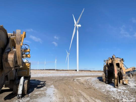 Located in Lewis and Jefferson counties in upstate New York, Copenhagen Wind supported approximately 200 jobs during the construction phase