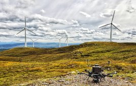 Drone inspections -- at wind farms
