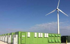 The battery can provide four megawatt-hours of storage capacity, supplying one megawatt of power for up to four hours — enough electricity to power about 900 average Iowa homes.