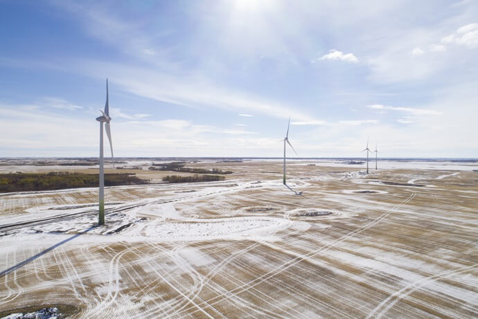 Saskatchewan wind farm