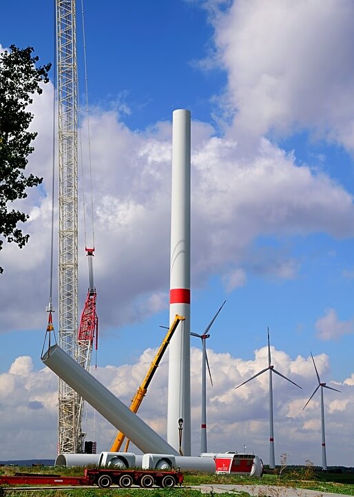 Wind-farm construction