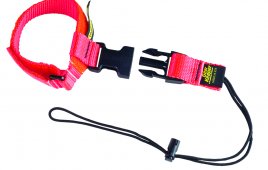 Gear Keeper's ANSI-121 compliant Deluxe TL1-2007 side-release wrist lanyard system safely secures tools up to 5 lbs and has undergone dynamic and static testing, drop load testing with up to a 100% safety margin.