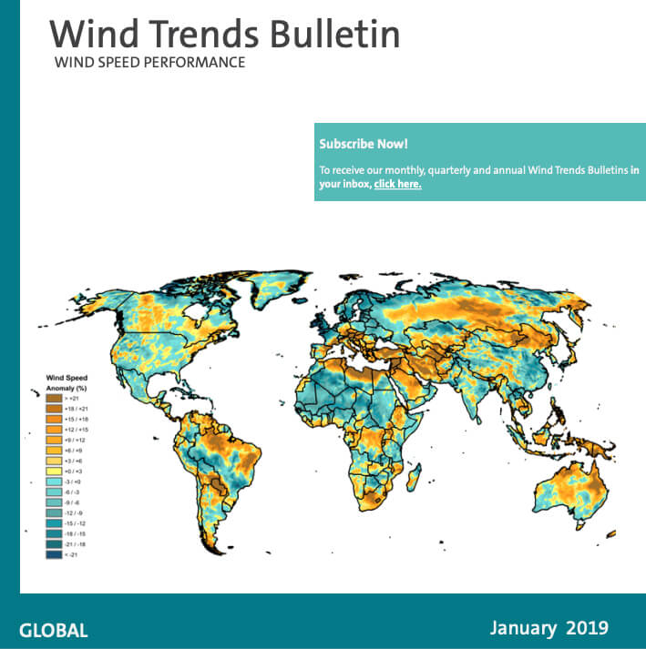 January 2019 Wind Trends
