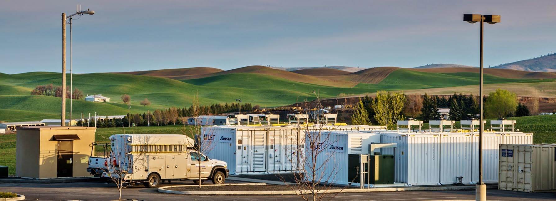 This 1-MW, 4-MWh energy storage system in Pullman, Washington, is operated by Avista Corporation. The system uses Northern Power FlexPhase converters and UET redox-flow batteries to provide numerous services to the grid and end users, including load shifting, black start capability, renewables integration, and resiliency.