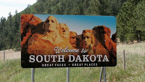 South Dakota sign