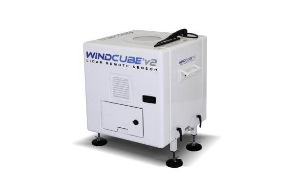  The WINDCUBE®v2 lidar remote sensor provides 200m vertical wind profiles on various possible locations, mapping wind speed and direction, turbulence, and wind shear. 