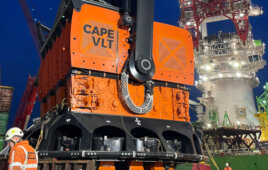 CAPE Holland equipment to install monopile foundations on CVOW project